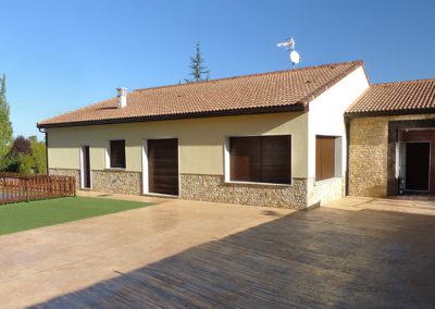 Casa pasiva moderna en la sierra norte de Madrid